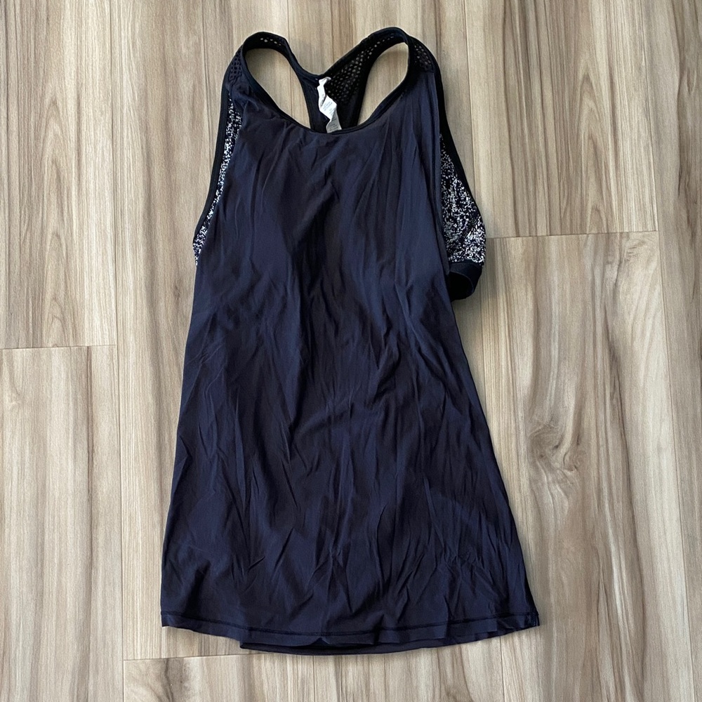 lululemon athletica size 4 Black Tank Top